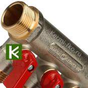 Коллектор никелированный STOUT SMB 6200 341204